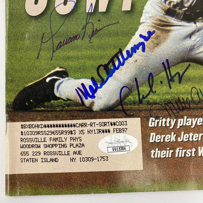 Mariano Rivera New York Yankees Signed 1996 Sports Illustrated Magazine JSA COA