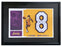 Kobe Bryant Signed Jersey Number #8 Display Upper Deck UDA COA Lakers