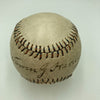 President Warren G. Harding Single Signed Baseball JSA COA The Only One Known
