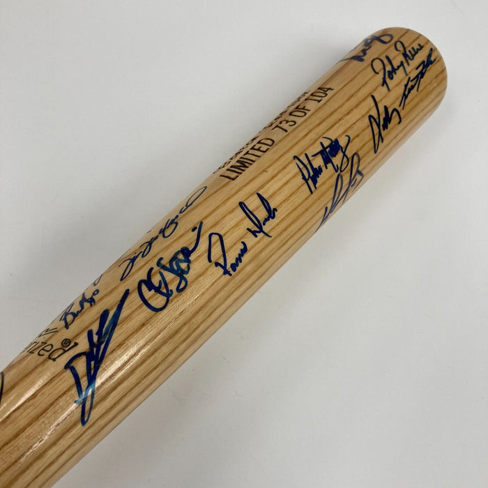 2004 Boston Red Sox World Series Champs Team Signed Baseball Bat MLB Authentic