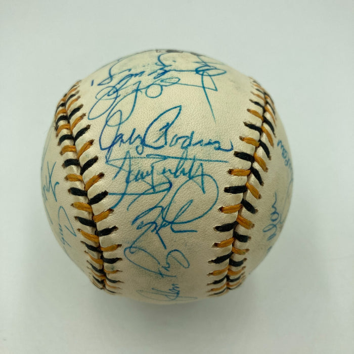 1994 All Star Game National League Team Signed Baseball Barry Bonds PSA DNA COA