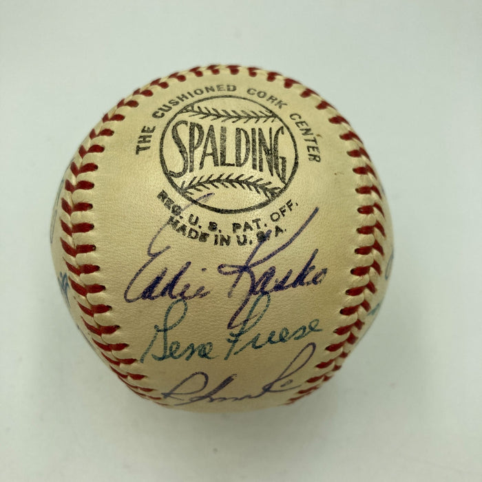 1958 St. Louis Cardinals Team Signed National League Baseball JSA COA