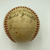 Nellie Fox Pre Rookie 1945 Lancaster Red Roses Minor League Signed Baseball JSA