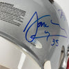 Tom Brady 2014 New England Patriots Super Bowl Champs Team Signed Helmet Steiner