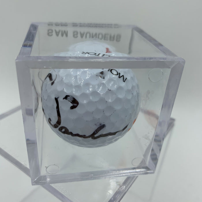 Sam Saunders Signed Autographed Golf Ball PGA With JSA