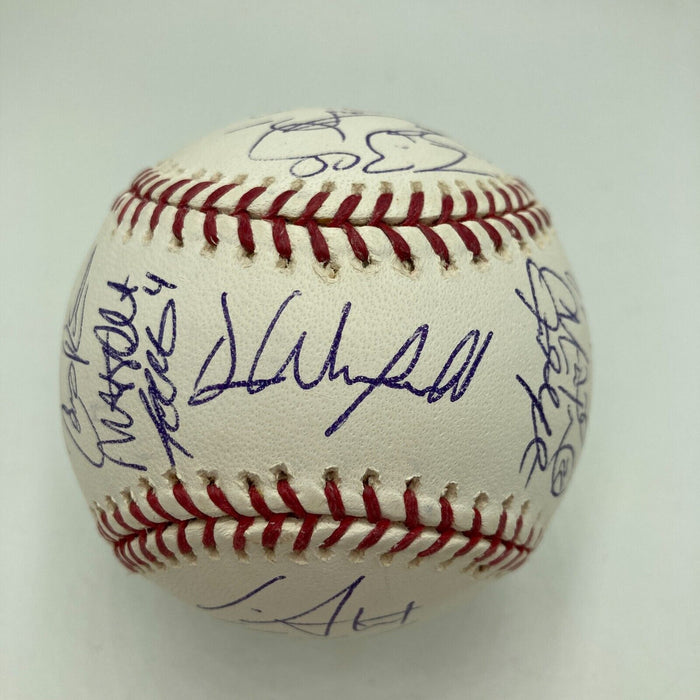 Clayton Kershaw Rookie 2007 All Star Game Team Signed Baseball MLB Authentic