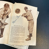 1934 Detroit Tigers AL Champs Team Signed Program Hank Greenberg JSA COA