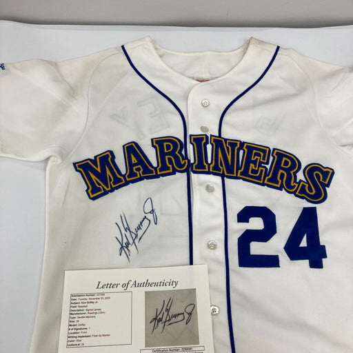 Ken Griffey Jr. Rookie Signed 1989 Seattle Mariners Rawlings Jersey JSA COA