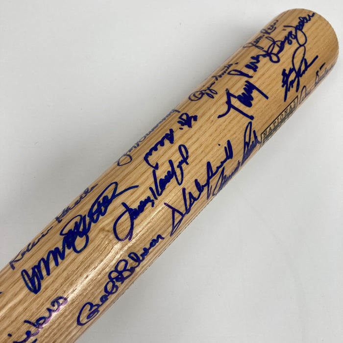 2009 Hall Of Fame Induction Multi Signed Baseball Bat 42 Sigs Sandy Koufax PSA