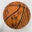 1990-91 Utah Jazz Team Signed Game Used Basketball Karl Malone Collection JSA
