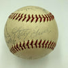 Ted Williams Rookie 1939 Boston Red Sox Team Signed Baseball Jimmie Foxx JSA COA