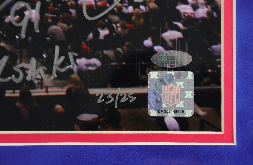 2011 New York Giants Super Bowl XLVI Team-Signed 16x20 Photo Steiner COA