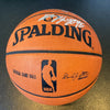 Extraordinary Bill Russell Signed Heavily Inscribed STAT Basketball #5/6 PSA DNA