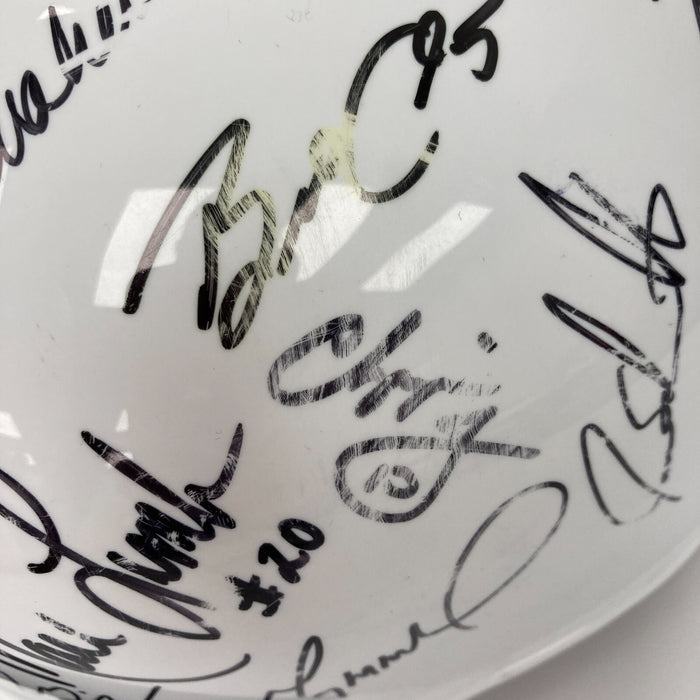 1995 Atlanta Braves W.S. Champs Team Signed World Series Helmet 23 Sigs JSA COA