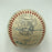 1952 All Star Game Team Signed Baseball Satchel Paige Mickey Mantle JSA COA