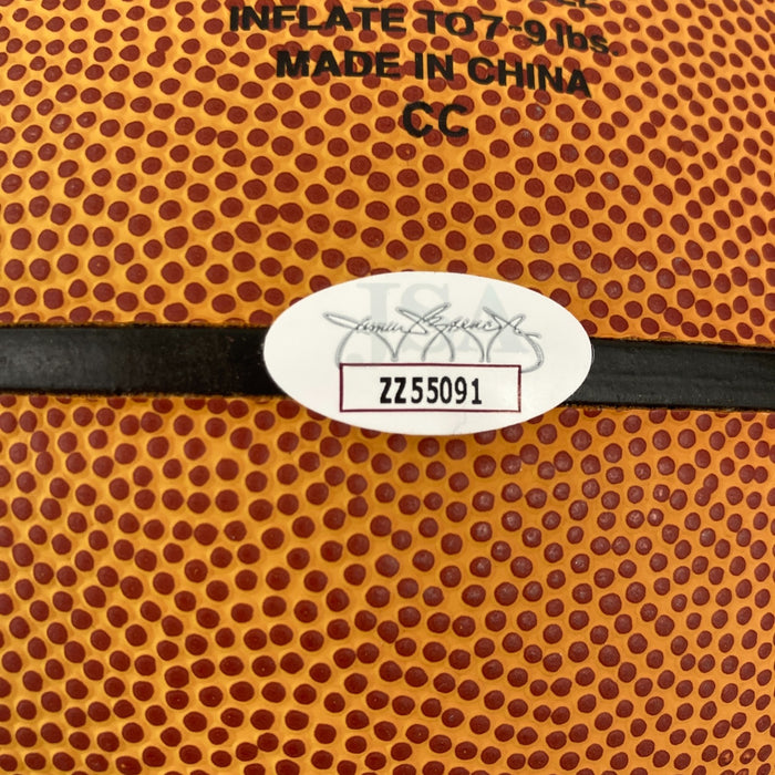1984-1985 Villanova Wildcats NCAA National Champs Team Signed Basketball JSA COA
