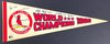 1982 St. Louis Cardinals World Series Champs Team Signed Baseball Pennant BAS