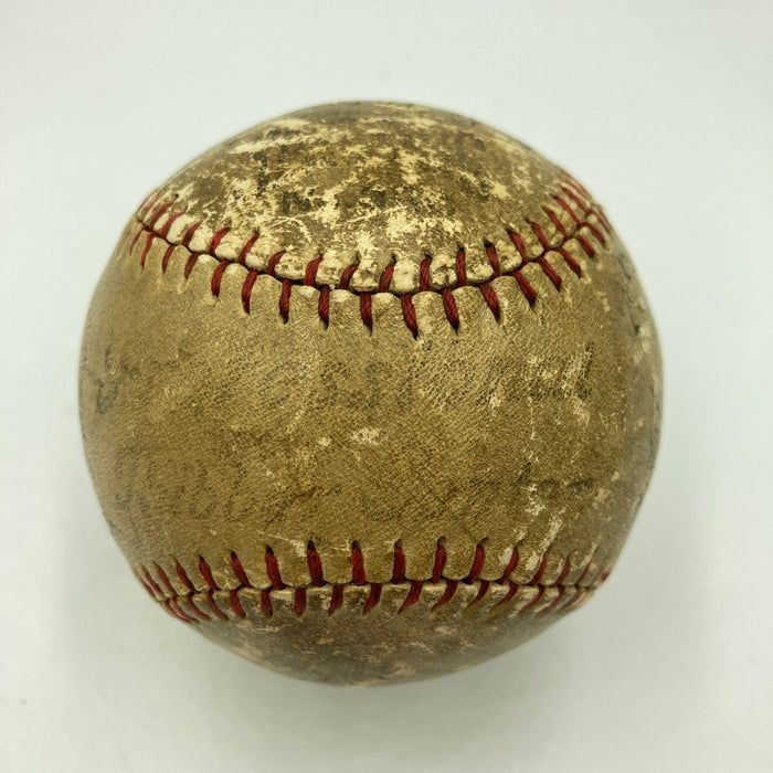 1923 NY Yankees World Series Champs Team Signed Baseball Babe Ruth JSA & PSA