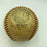 1935 Boston Red Sox Team Signed American League Baseball Moe Berg JSA COA