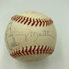 Thurman Munson 1976 New York Yankees AL Champs Team Signed Baseball PSA