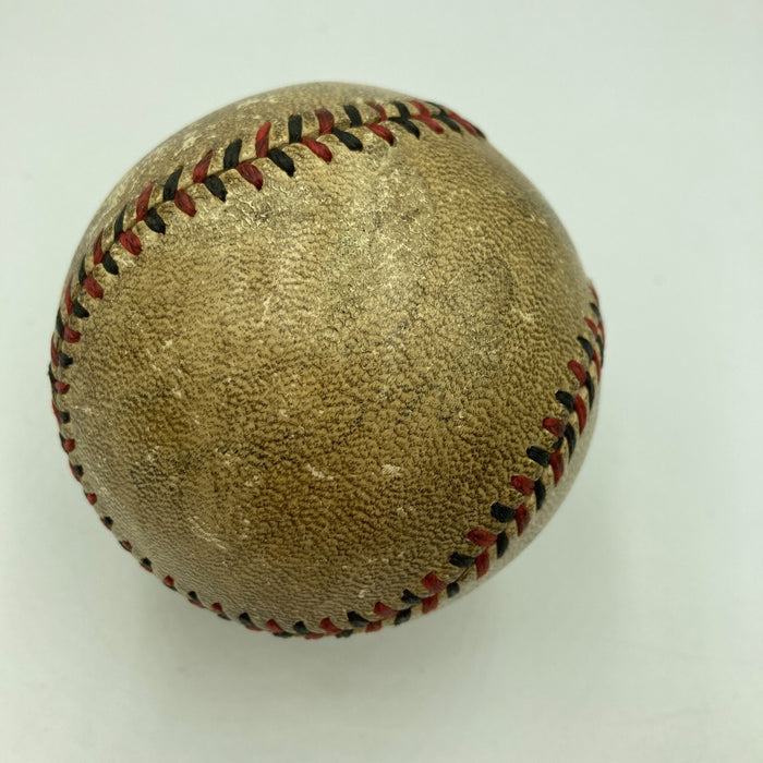 Leo Gabby Hartnett Single Signed 1920's National League Baseball JSA COA