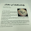 Willie Mays 1950's New York Giants Legends Multi Signed Baseball PSA DNA COA