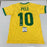 Pele Signed Autographed Brazil Soccer Jersey With Beckett COA