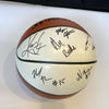 Kyrie Irving Rookie 2011 NBA Draft Class Multi Signed Basketball JSA COA