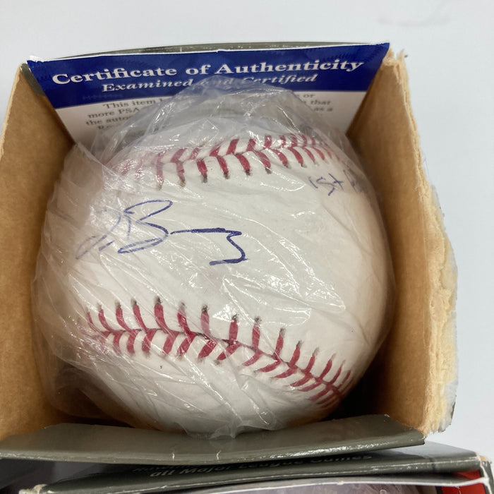 Lot Of (33) Signed Major League Baseballs PSA DNA Angles Orioles Giants Dodgers