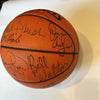 1985-86 Boston Celtics NBA Champs Team Signed Official NBA Game Basketball UDA