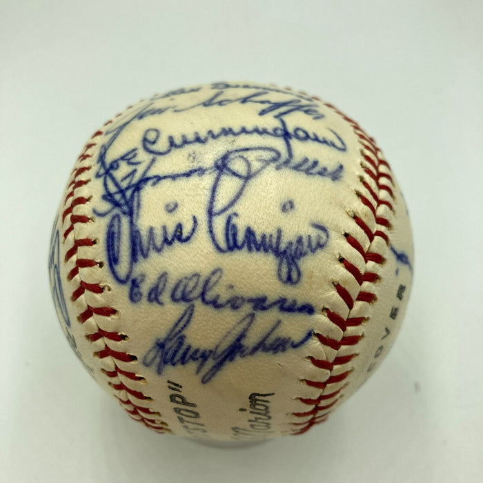 1961 St. Louis Cardinals Team Signed NL Baseball Stan Musial Beckett COA