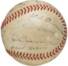 1949 All Star Team Signed Baseball Joe Dimaggio Ted Williams JSA & Beckett COA