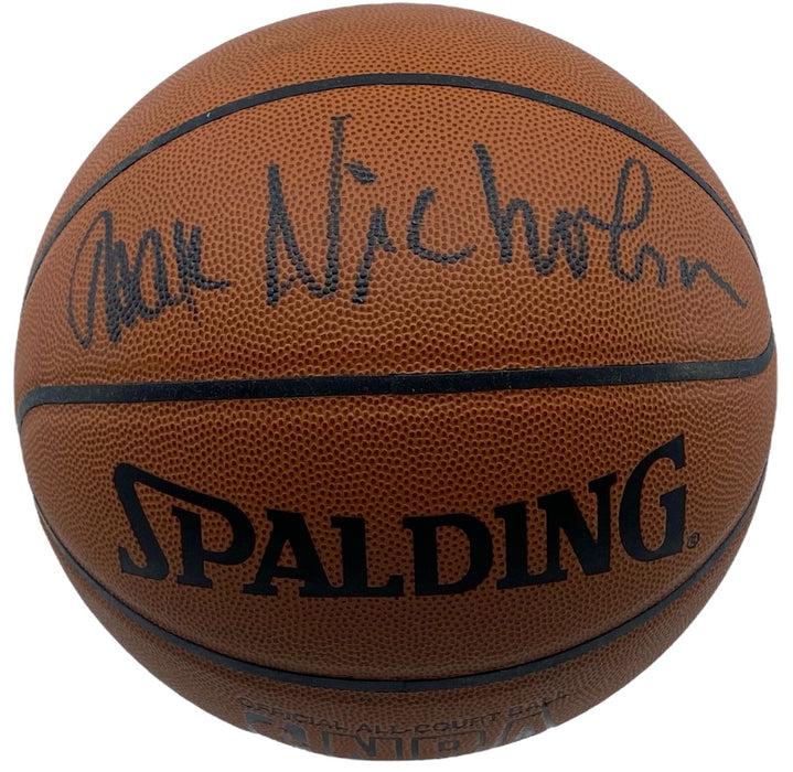 Jack Nicholson Signed Autographed Spalding NBA Basketball PSA DNA Certified
