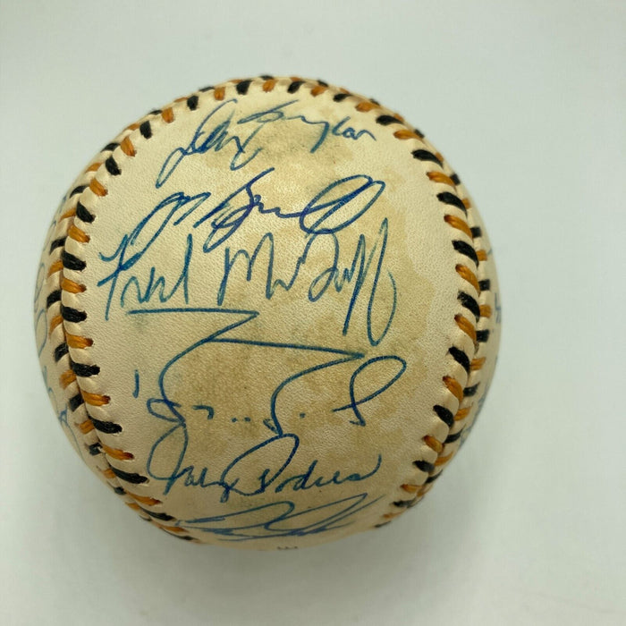 1994 All Star Game National League Team Signed Baseball Barry Bonds PSA DNA COA