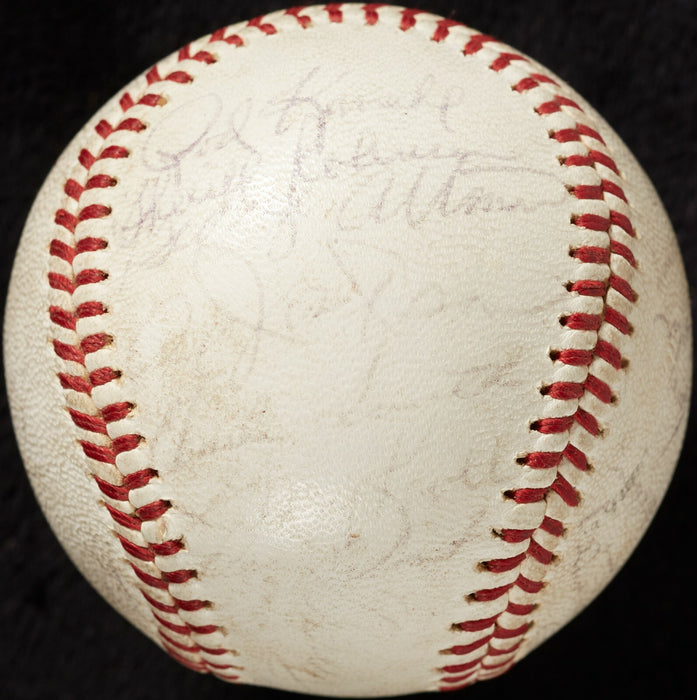 1964 New York Mets Team Signed Official National League Baseball JSA COA