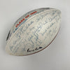 1989 HOF Induction Signed Football 45 Sigs Johnny Unitas Bart Starr Landry JSA