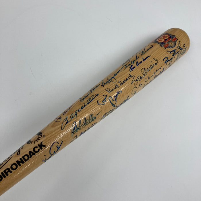 Ted Williams Willie Mays Hall Of Fame Multi Signed Baseball Bat 42 Sigs Beckett