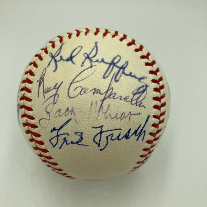 Stunning 1960's Hall Of Fame Multi Signed Baseball 22 Sigs PSA & Beckett COA