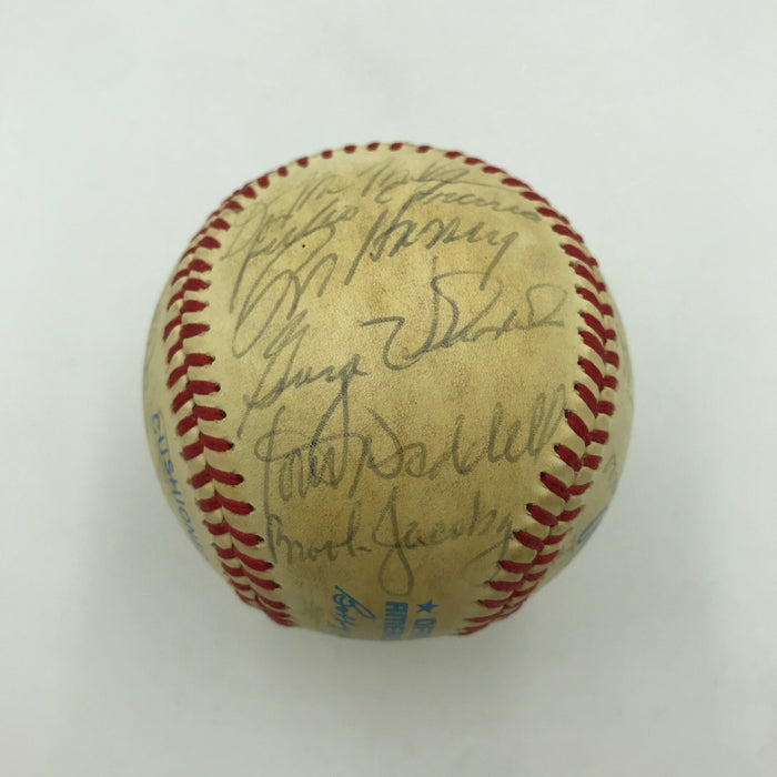 1987 Cleveland Indians Team Signed Official American League Baseball