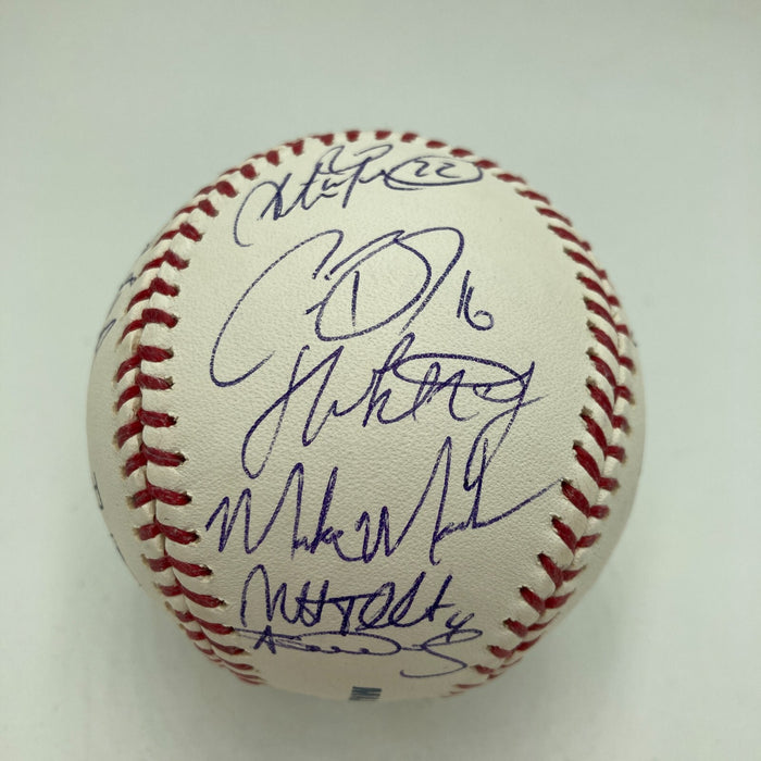 Clayton Kershaw Rookie 2007 All Star Game Team Signed Baseball MLB Authentic