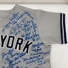 New York Yankees Legends Signed Mickey Mantle Jersey With 95 Signatures! JSA COA