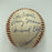 Hank Greenberg Joe Dimaggio 1960's Hall Of Fame Multi Signed Baseball JSA COA