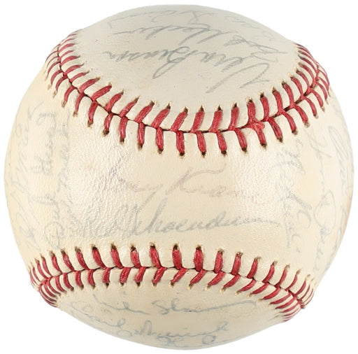 1964 St. Louis Cardinals World Series Champs Team Signed Baseball JSA COA