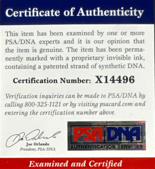 Beautiful Stan Musial Signed Heavily Inscribed Career STAT Baseball PSA & RJ COA