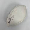 John Elway Franco Harris Brett Favre Hall Of Fame Multi Signed Football JSA