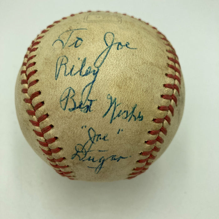 Joe Dugan "Jumping Joe" Signed Major League Baseball 1927 New York Yankees JSA