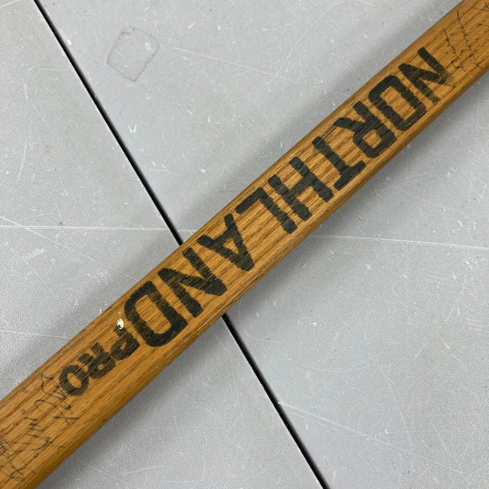 1953 Detroit Red Wings Stanley Cup Team Signed Ted Lindsay Game Used Stick JSA