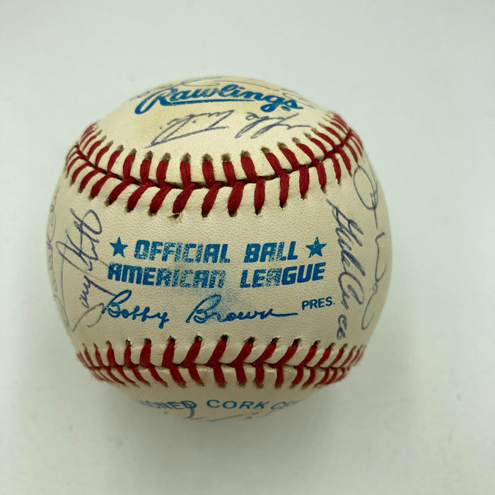 1990's Toronto Blue Jays Team Signed American League Baseball
