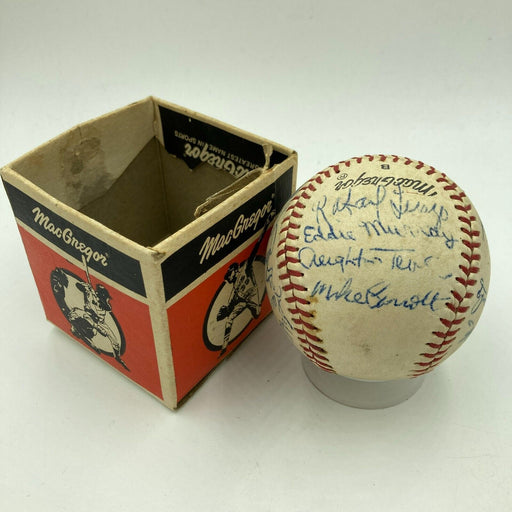 Eddie Murray Pre Rookie 1975 Asheville Orioles Signed Minor League Baseball JSA