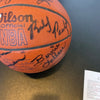 Rare 1977-78 San Antonio Spurs Team Signed Official Wilson Game Basketball JSA
